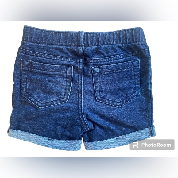 Jumping Beans Girls Stretchy Denim Shorts Set Size 3T - Picture 2 of 5